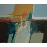 Terry Richard, Composition 118, Acrylic on board