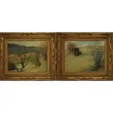 Alexander Zerdin Kruse, Pawling, N.Y. No. 1, Oil on masonite