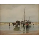 William Edward Norton, Disembarking a Load at Low Tide
