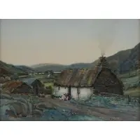 E. Cochran, 06, Watercolor on paper