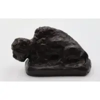 Edward Kemeys, With nice original brown patina, Bronze Bison