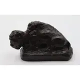Edward Kemeys, With nice original brown patina, Bronze Bison