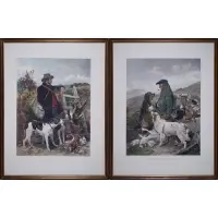 Frederick Stackpoole, The English and Scottish Gamekeepers, Colored Engravings