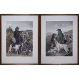 Frederick Stackpoole, The English and Scottish Gamekeepers, Colored Engravings