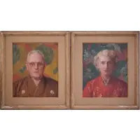 I. Nakao, 1953, Oil on canvas