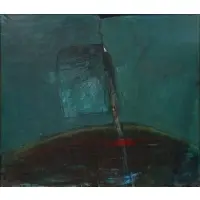 Aharon Messeg, Large Abstract Composition, Oil on canvas