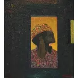 Vincent Smith, The Angry One, Oil on masonite