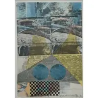Arcanum XI by Robert Rauschenberg, Screen Print, sold Jan 2024