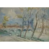 Maxim Kopf, Paris, , Watercolor on paper