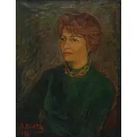 Arbit Blatas, h x 20.25, Oil on canvas