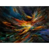 Bird by Leonardo Nierman, Oil on board, sold Dec 2023
