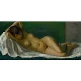 Robert J. Phillips, A Reclining Female Nude, Oil on canvas