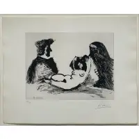 24/50 by Pablo Picasso, Aquatint, sold Dec 2023