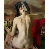 Jerry Farnsworth, Naked in the City, Oil on canvas