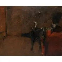 Jean Lecoultre, Untitled, Oil on canvas