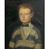 Everett Shinn, To Eloise De Wolfe/ Everett Shinn, Oil on canvas, Inscribed 'To Eloise De Wolfe/ Everett Shinn' upper right