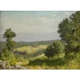Frank DuMond, Old Lyme, Oil on board