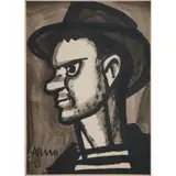 Peter Arno, Mother's Little Helper, Ink and wash on Illustration board