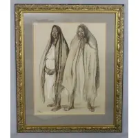 Francisco Zúñiga, In Heydenryk frame, Print signed and dated 71 lower left