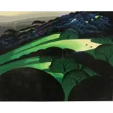 Eyvind Earle, Trial Proof with blind stamp