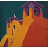 Jk Lamkin, San Franscisco De Asis #103, Oil on canvas