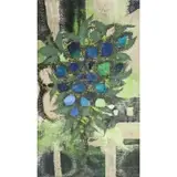 Héctor Ubertalli, The tree of jewels, Oil on canvas