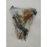 Jan Håfström, Untitled, 1985, Acrylic and cloth on paper