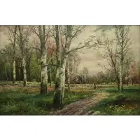 B. Lambert by Karl Kaufmann, Oil on board, sold Nov 2023