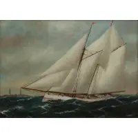 Carrie E Phillips by William Pierce Stubbs, Oil on canvas, sold Nov 2023