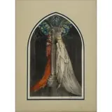 Louis Icart, Faust (Mephistopheles and Gretchen), Drypoint etching