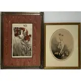 Louis Icart, Brittanica, Drypoint etchings