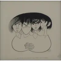 Al Hirschfled, THE MONKEES (Peter Tork, Micky Dolenz, David Jones & Mike Nesmith), Pen and ink on paper artist board