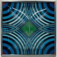 Paul Zelanski, Polydimensional, Shaped plastic and mixed media