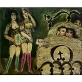 Agustín Úbeda, Si No Si No del Amor (If it's not about Love), Oil on canvas