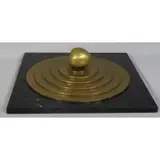 Paul Suttman, Apple On Discs, Gilt bronze