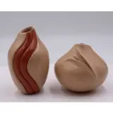 Marcella Yepa, Jemez Pottery vase together with an Iris Nampeyo Pottery Vase