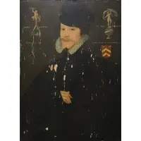 George Gower, Churchill, Oil on panel