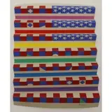 120/300 by Yaacov Agam, Double-sided screenprint on paper, (accordion folded Op-Art Agamograph), sold Oct 2023