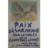 Paix Disarmement by Pablo Picasso, Poster, sold Oct 2023