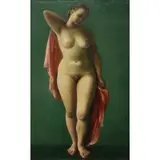 Gladys B. Davis, Standing Nude, Oil on canvas