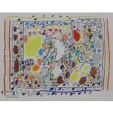 (SPANISH, 1881-1973) by Pablo Picasso, Color lithograph on wove paper, sold Aug 2023