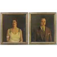 Edward Salzman, h x 25, Oils on canvas
