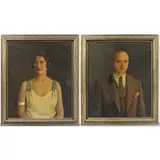 Edward Salzman, h x 25, Oils on canvas