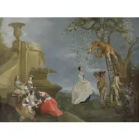 Nicolas Lancret, The Earth, Oil on canvas