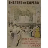 H. Gray, Theatre De L'Opera, Fete du Primtemps, Large lithographic poster