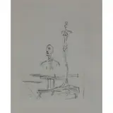Alberto Giacometti, The Search, Etching "The Search"