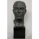 Marguerite Cousinet, M. Cousinet, Bronze on black cube base
