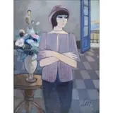 Charles Levier, Le Matin, Oil on canvas
