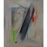 Paul Brach, Blade, Oil on canvas