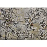 Paul Brach, Untitled Abstract Composition, 1951, Large oil on canvas